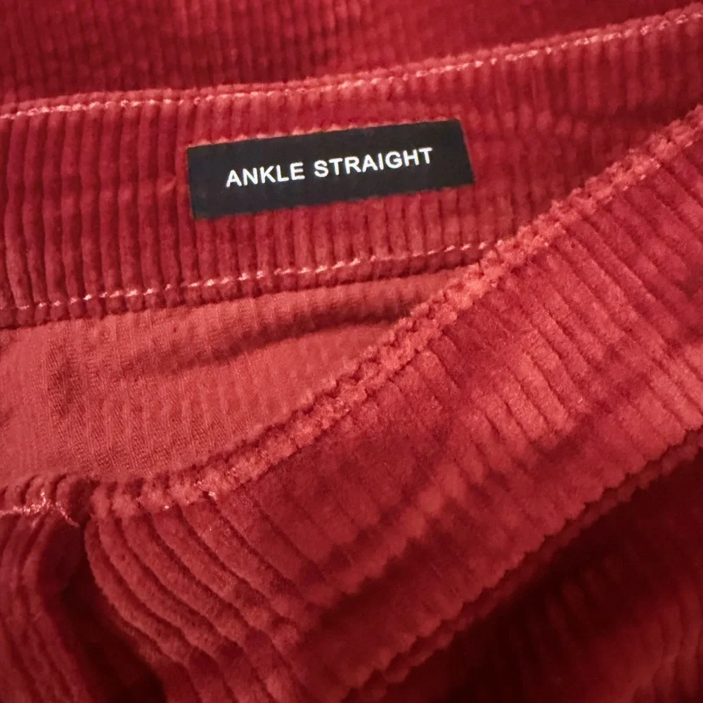 Judy Blue Ankle Straight Corduroy Pants‎